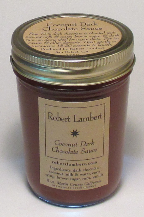 Robert Lambert Coconut Dark Chocolate Sauce Robert Lambert Coconut Dark Chocolate Sauce