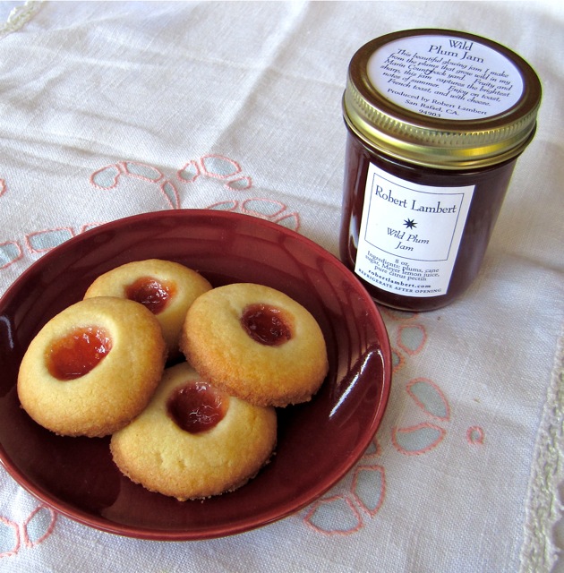 Robert Lambert Thumbprint Cookies