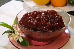 CRANBERRY ORANGE RELISH