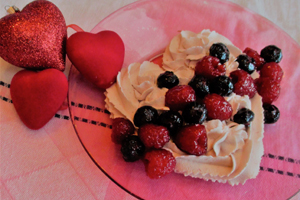 Whipped Cream Heart