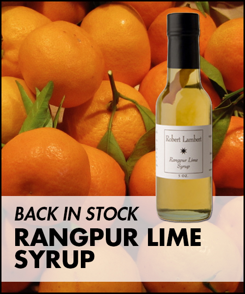 Robert Lambert Rangpur Lime Syrup